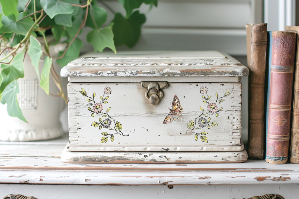 Iron Orchid Design Fairytale Florals Transfer Pad 8 -12 x 16 in sheets-BluebirdMercantile