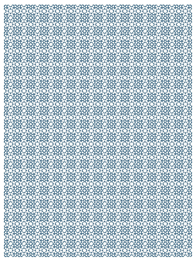 Iron Orchid Designs Delft Traditions Azure IOD Paint Inlay 12x16 Pad™ 8 sheets-BluebirdMercantile