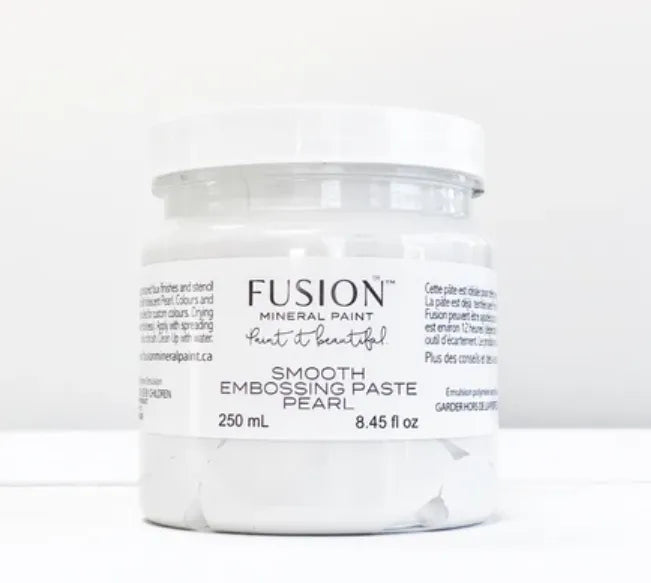 Smooth Embossing Paste by Fusion - Pearl (250ml) - BluebirdMercantile