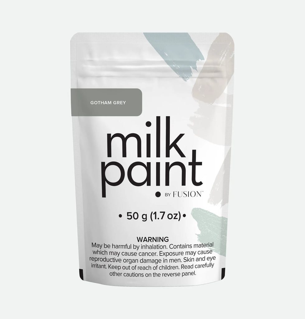 Milk Paint by Fusion - Gotham Grey - BluebirdMercantile