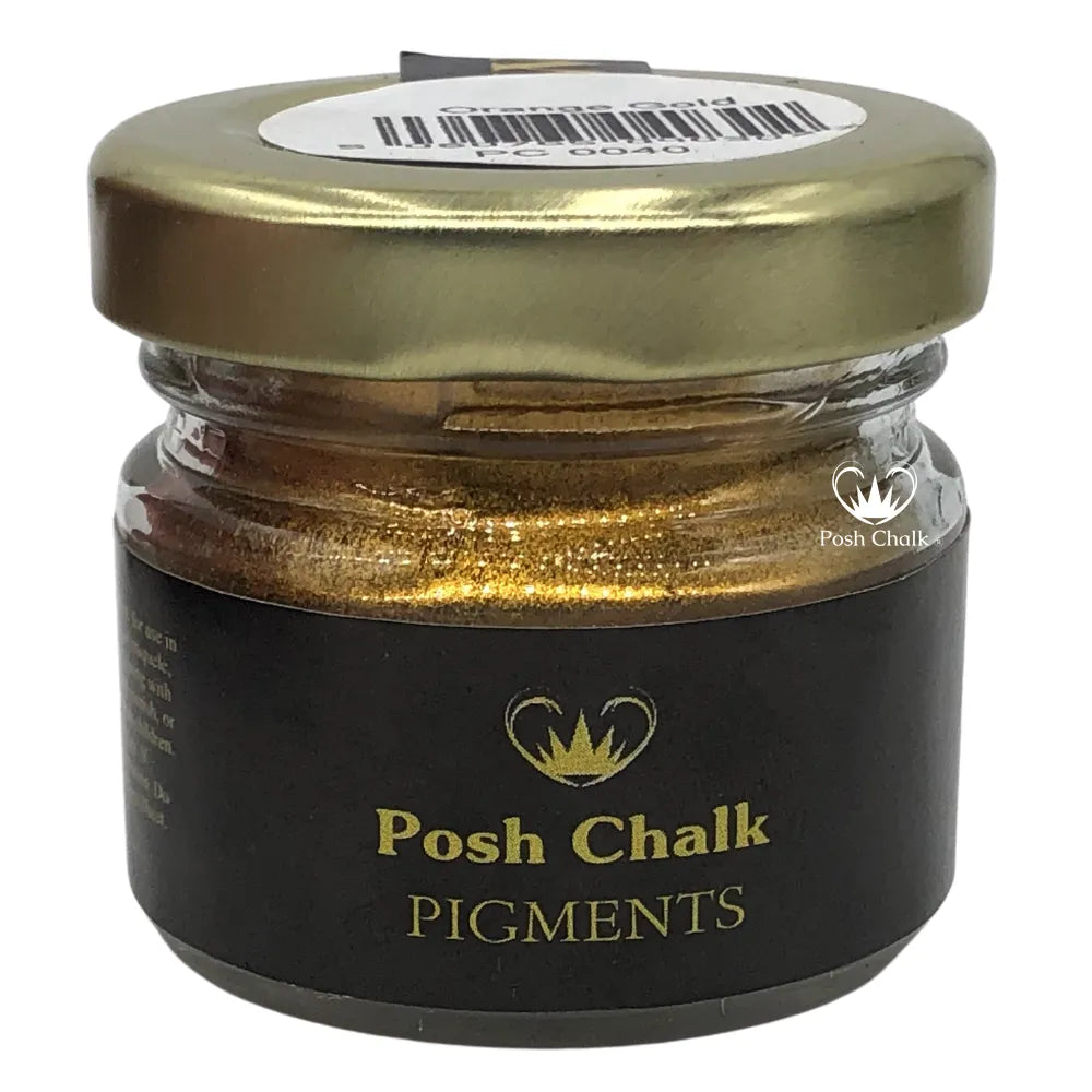 Posh Chalk Pigments Powdered metallics to use with furniture painting, art, jewelry Just add top coat 30 ml - BluebirdMercantile