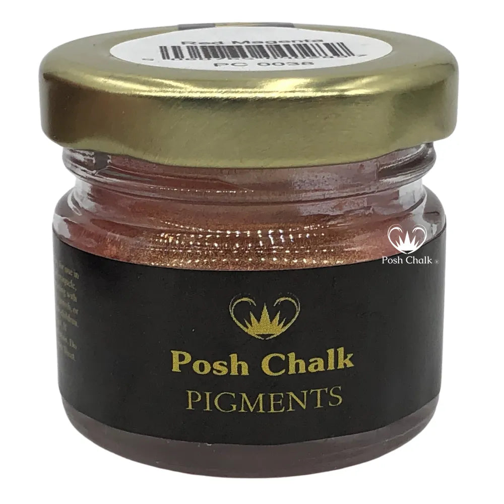 Posh Chalk Pigments Powdered metallics to use with furniture painting, art, jewelry Just add top coat 30 ml - BluebirdMercantile
