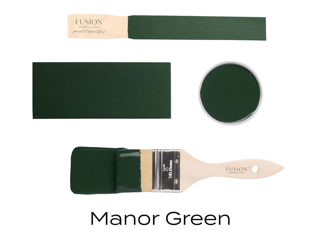 Fusion Mineral Paint - Manor Green New  Release July 2022 Pre-order - BluebirdMercantile