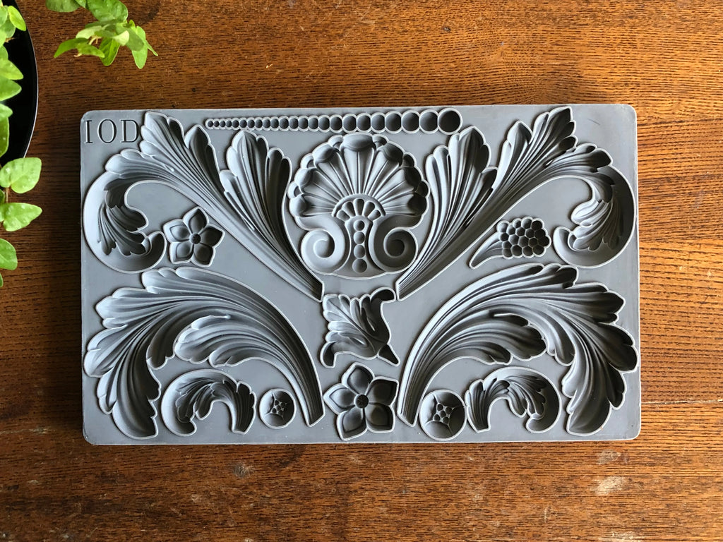 Iron Orchid Design ACANTHUS SCROLL 6×10 DECOR MOULDS™