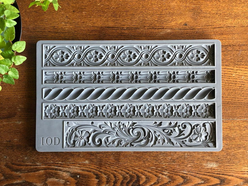 Iron Orchid Design TRIMMINGS 2 6×10 DECOR MOULDS™