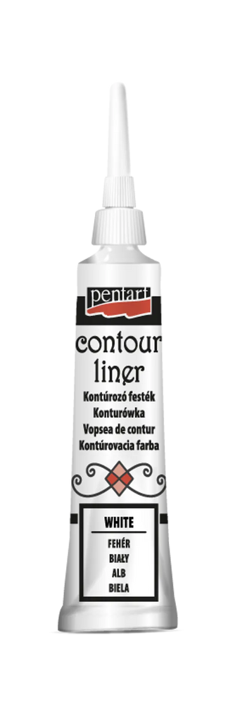 Pentart Contour Liner 20ml -Assorted Colors - BluebirdMercantile