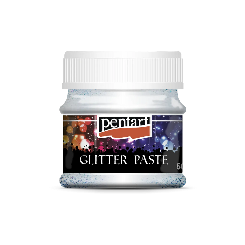 Pentart Glitter Paste 50 ml- Silver