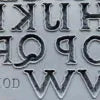 New!Iron Orchid Designs Victoria Letters mould - BluebirdMercantile